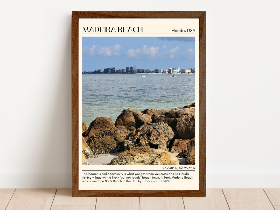 Madeira Beach Wall Canvas, USA