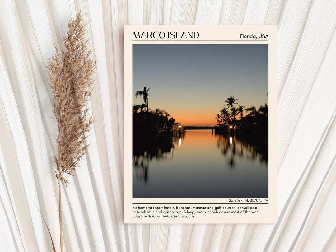 Marco Island Wall Canvas, USA