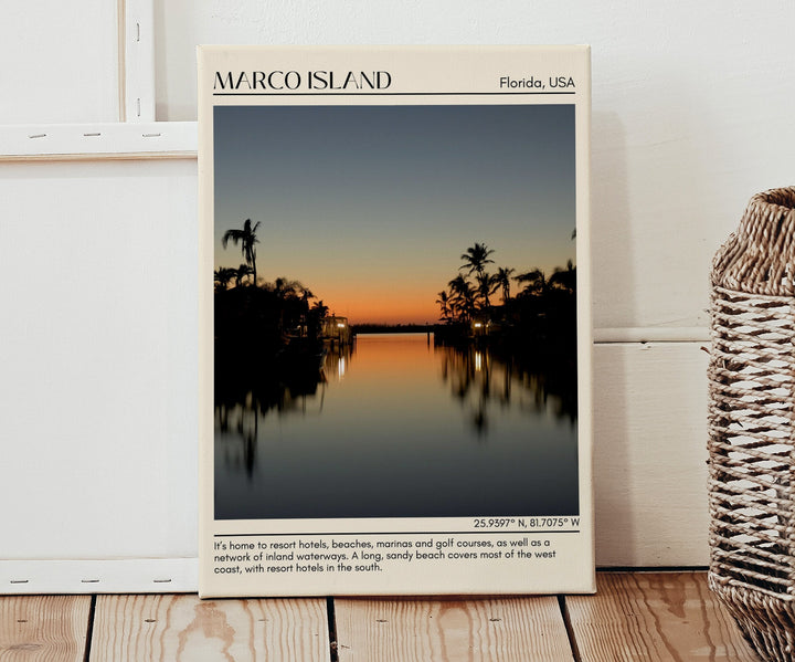 Marco Island Wall Canvas, USA