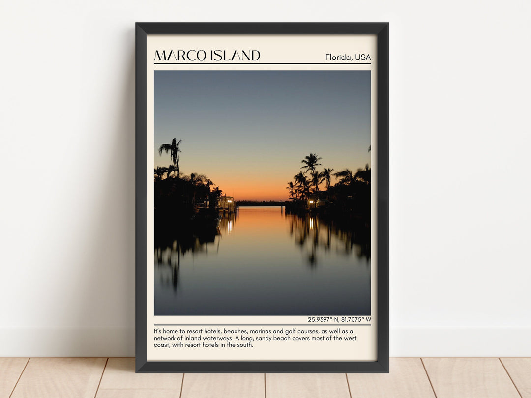 Marco Island Wall Canvas, USA