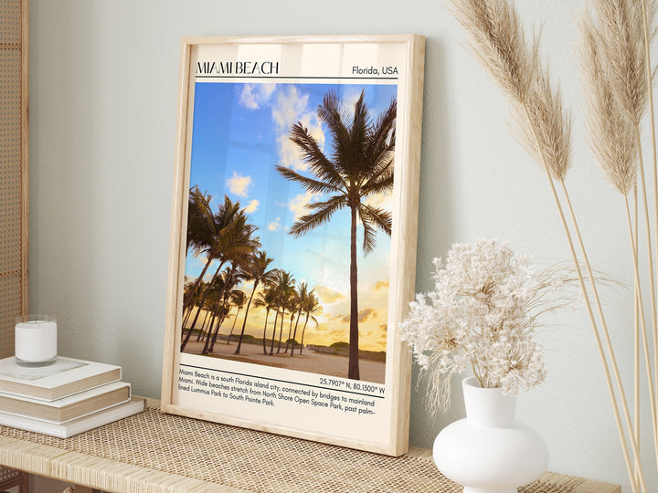 Miami Beach Wall Canvas, USA