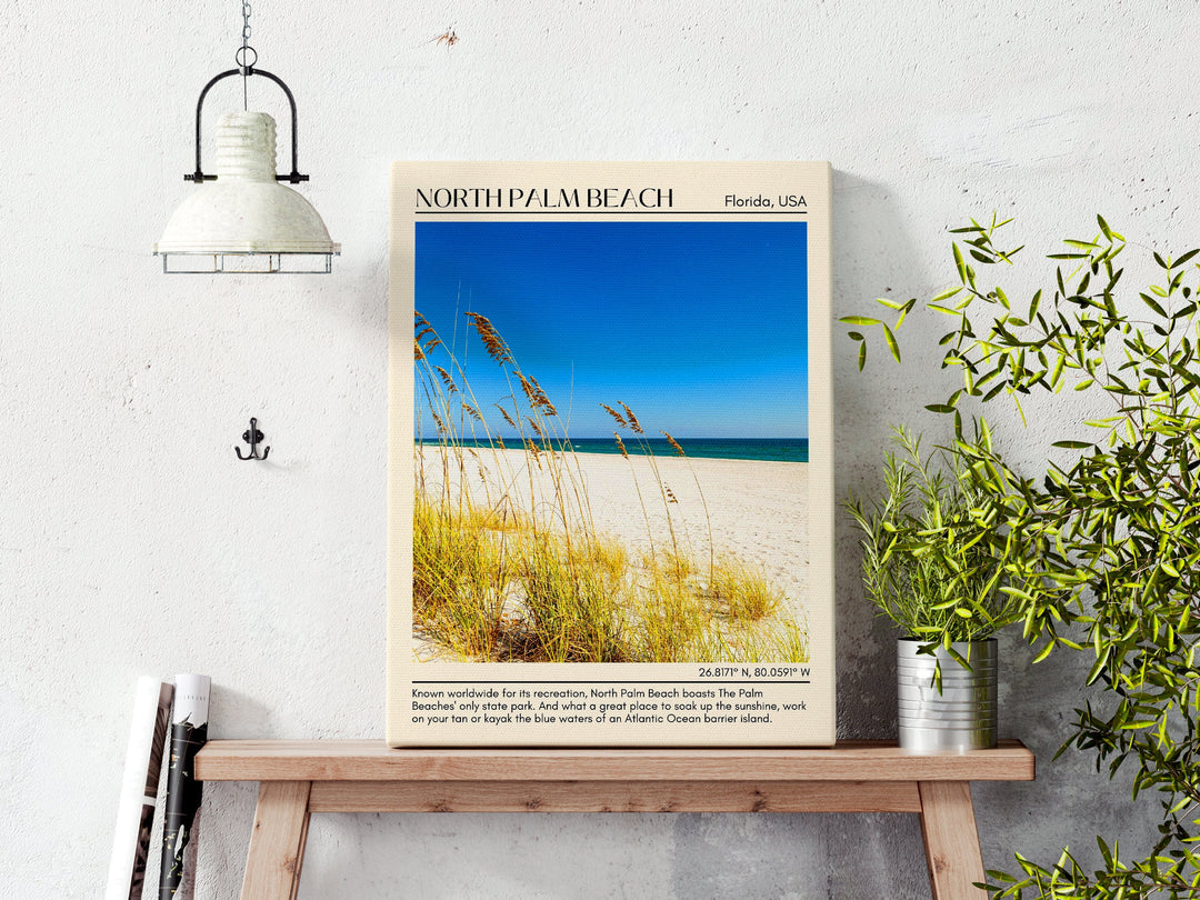 North Palm Beach Wall Canvas, USA