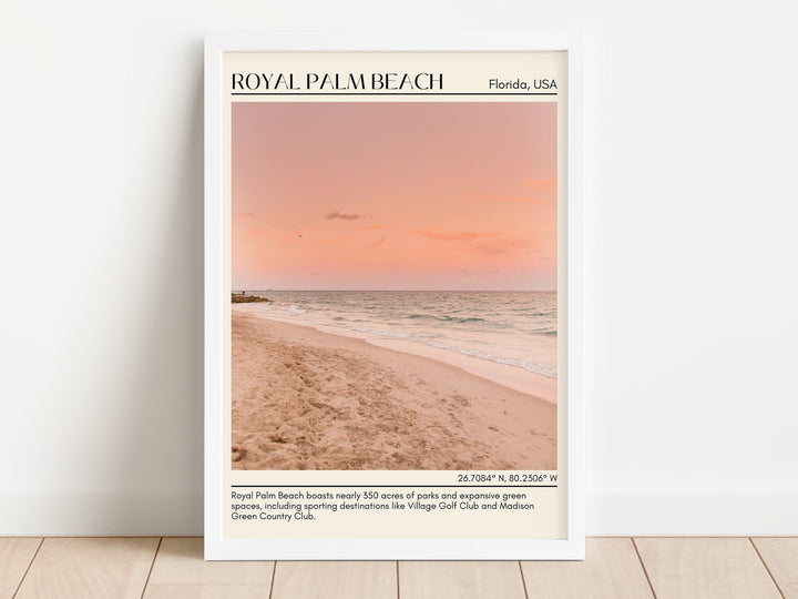 Royal Palm Beach Wall Canvas, USA