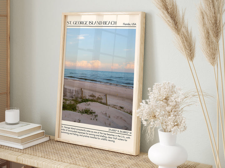 St. George Island Beach Wall Canvas, USA