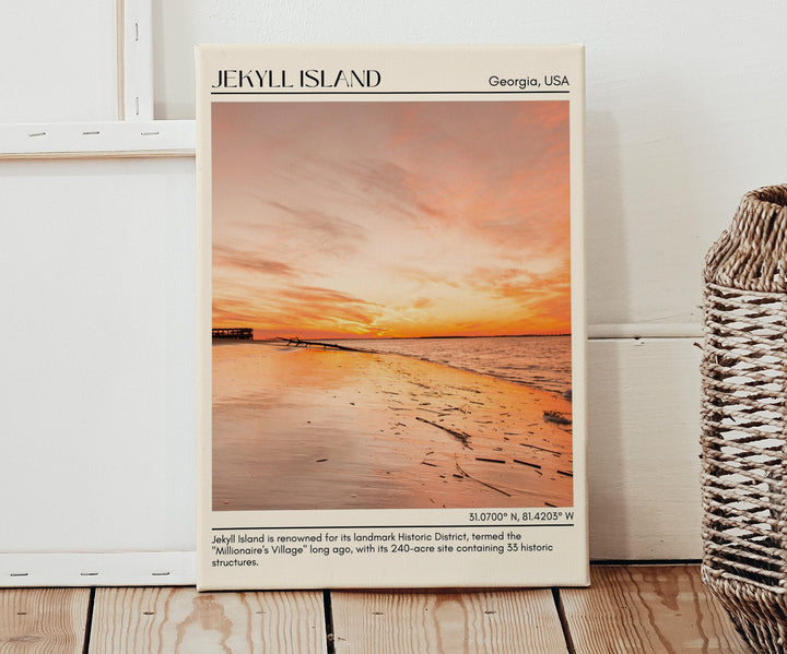 Jekyll Island Wall Canvas, USA