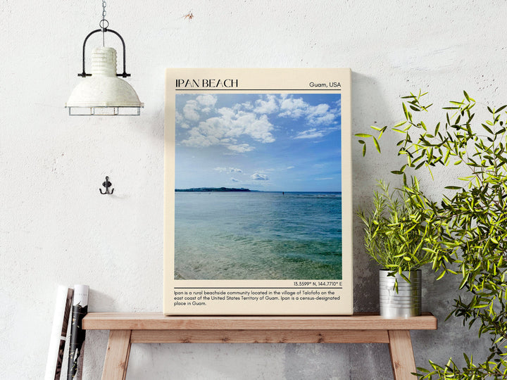 Ipan Beach Wall Canvas, USA