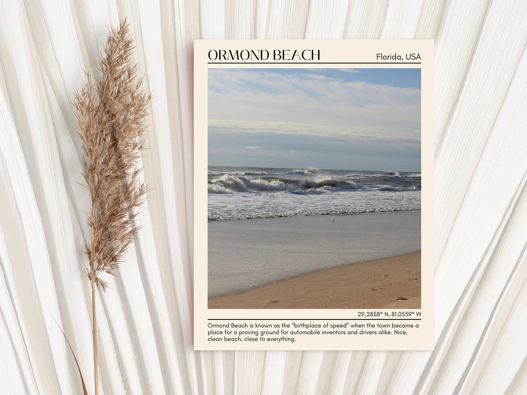 Ormond Beach Wall Canvas, USA