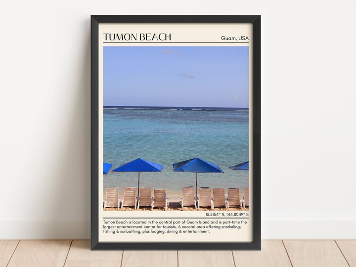 Tumon Beach Wall Canvas, USA