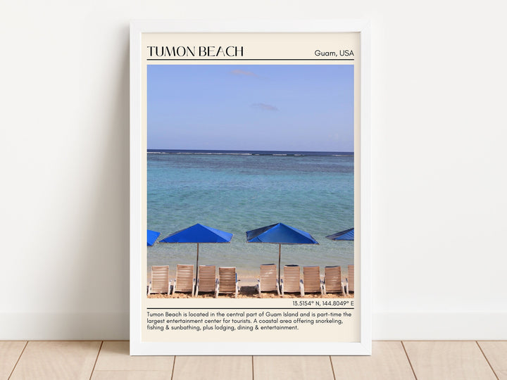 Tumon Beach Wall Canvas, USA