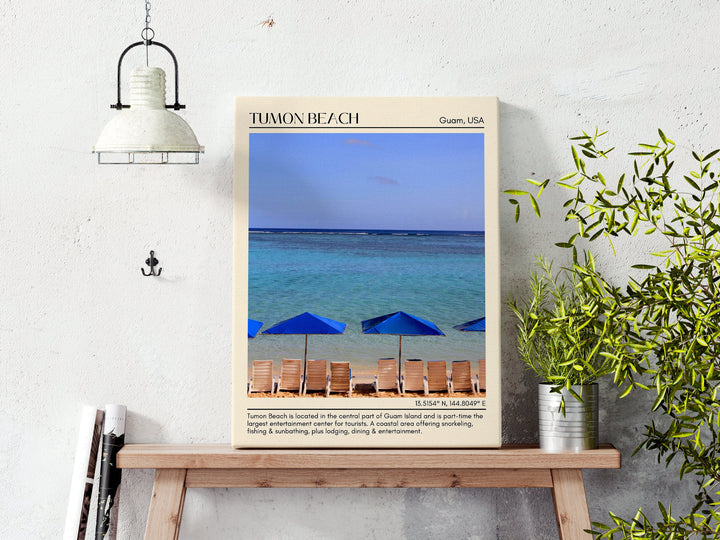 Tumon Beach Wall Canvas, USA