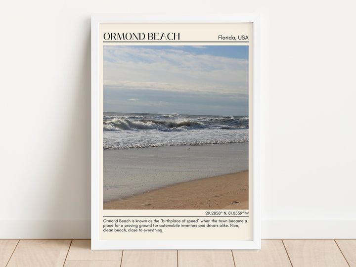 Ormond Beach Wall Canvas, USA