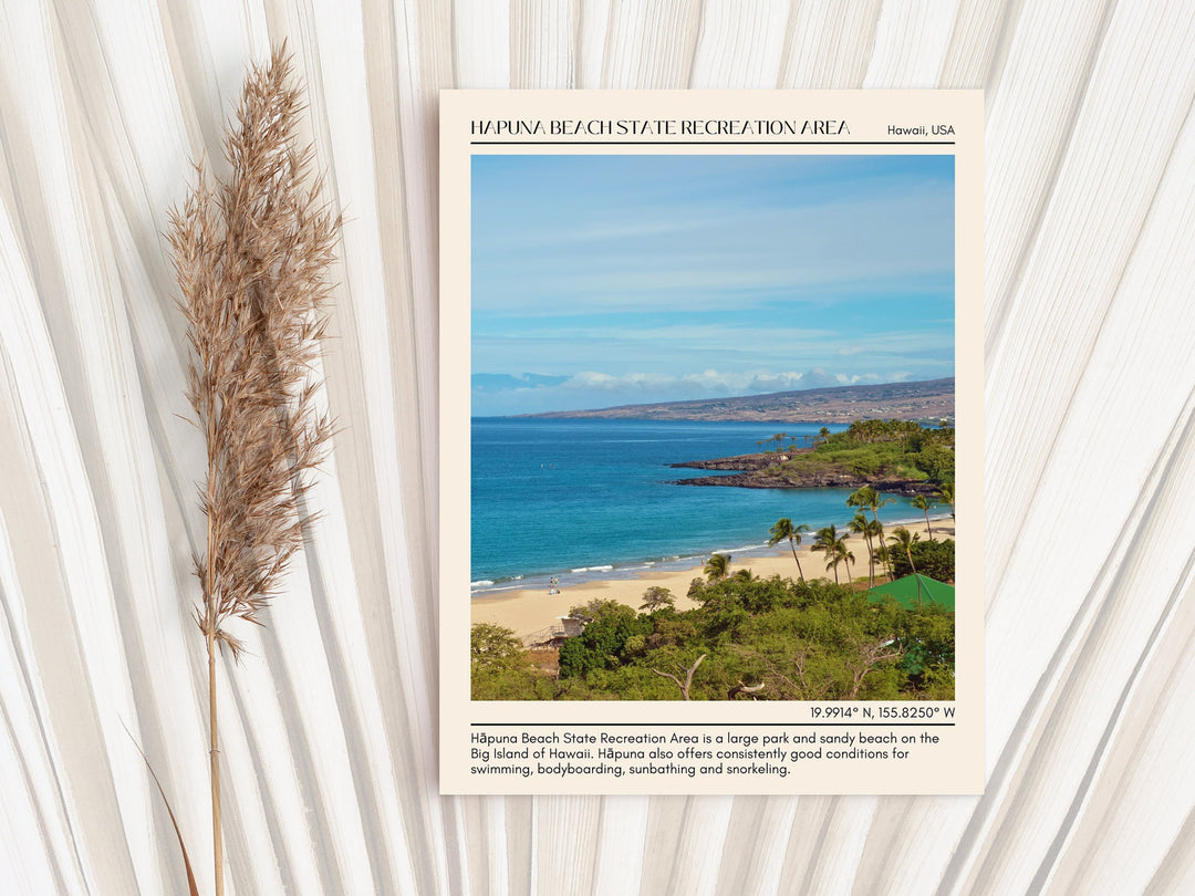 Hapuna Beach State Recreation Area Wall Canvas, USA