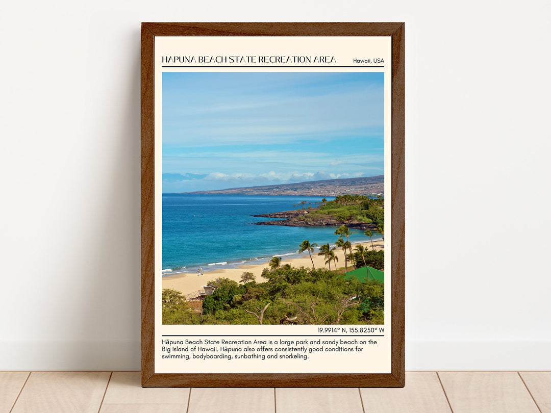 Hapuna Beach State Recreation Area Wall Canvas, USA