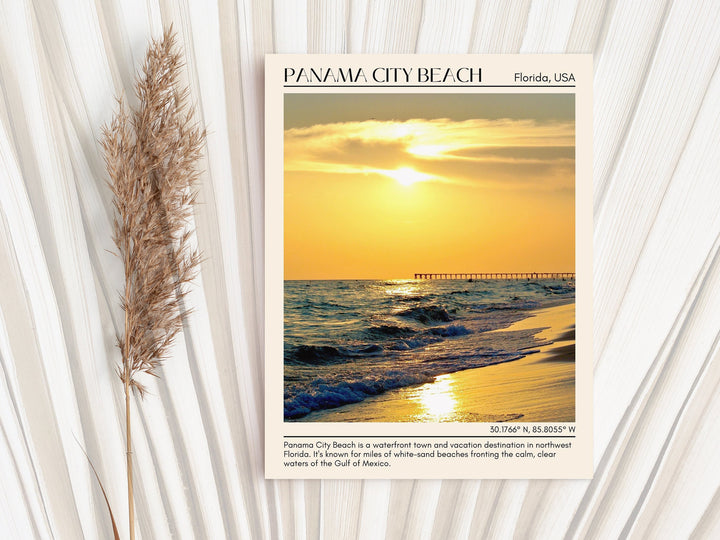 Panama City Beach Wall Canvas, USA