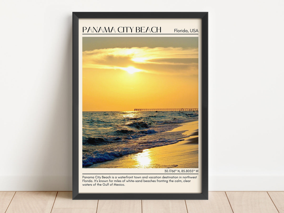 Panama City Beach Wall Canvas, USA