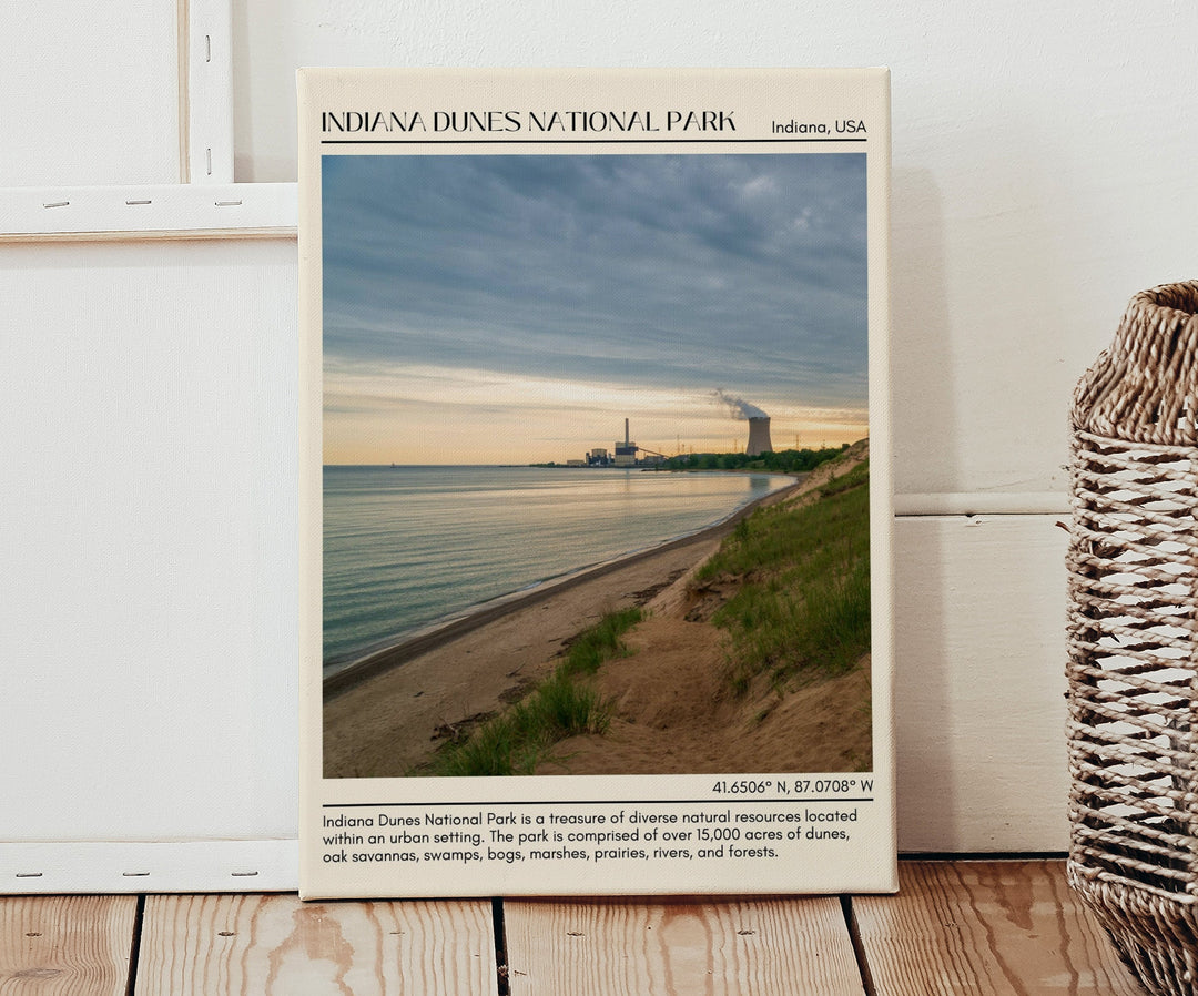 Indiana Dunes National Park Wall Canvas, USA