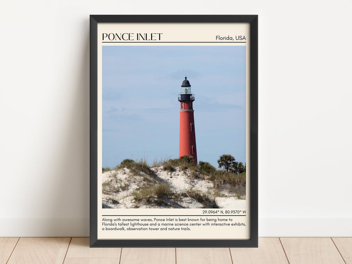 Ponce Inlet Wall Canvas, USA