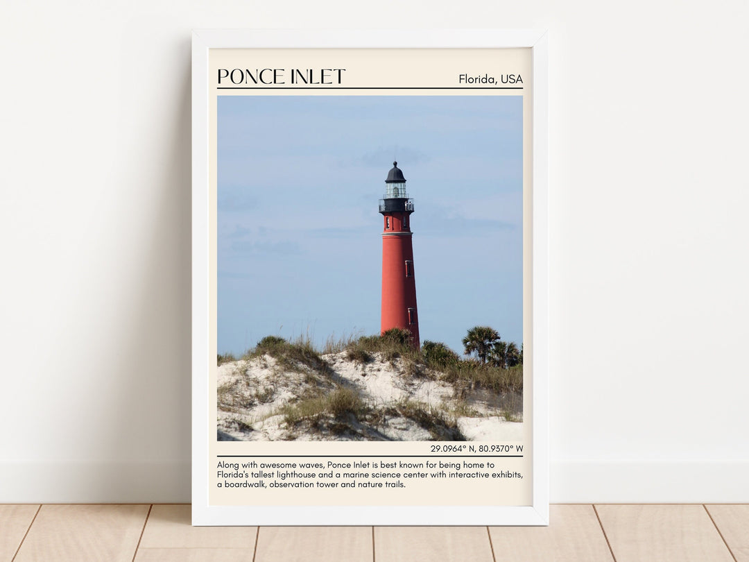 Ponce Inlet Wall Canvas, USA