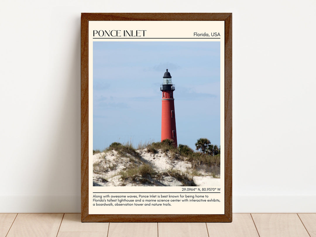 Ponce Inlet Wall Canvas, USA