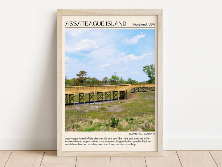 Assateague Island Beach Wall Canvas, USA