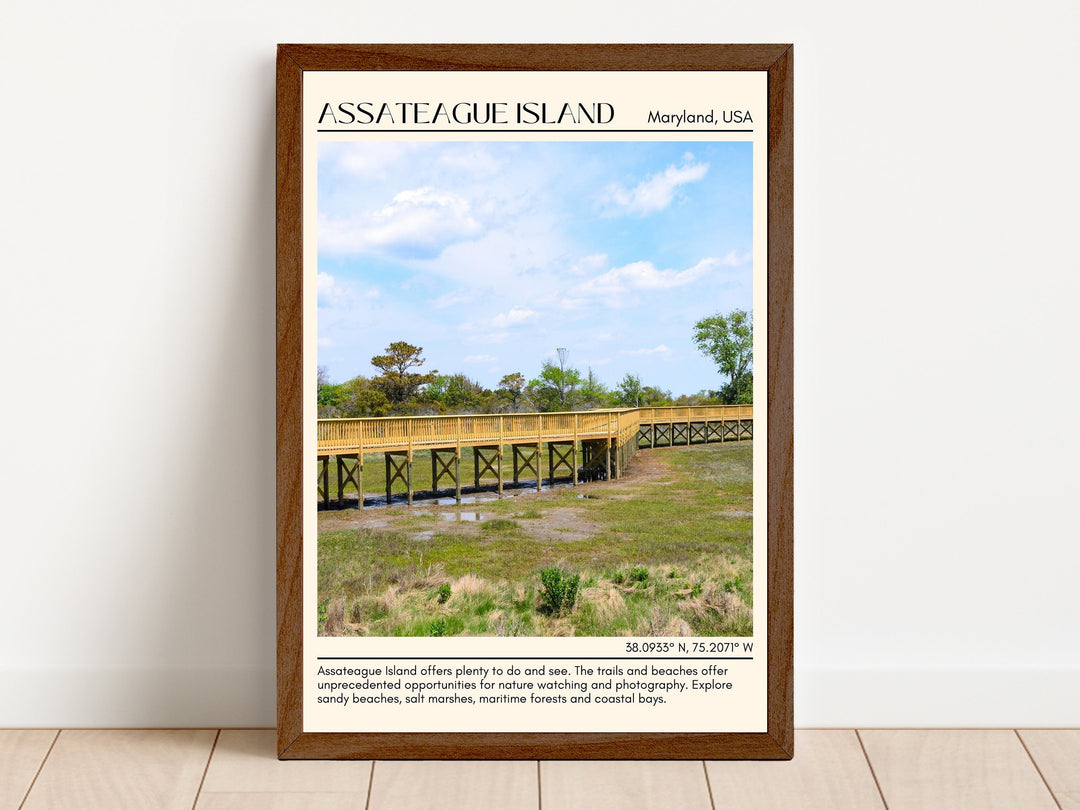 Assateague Island Beach Wall Canvas, USA