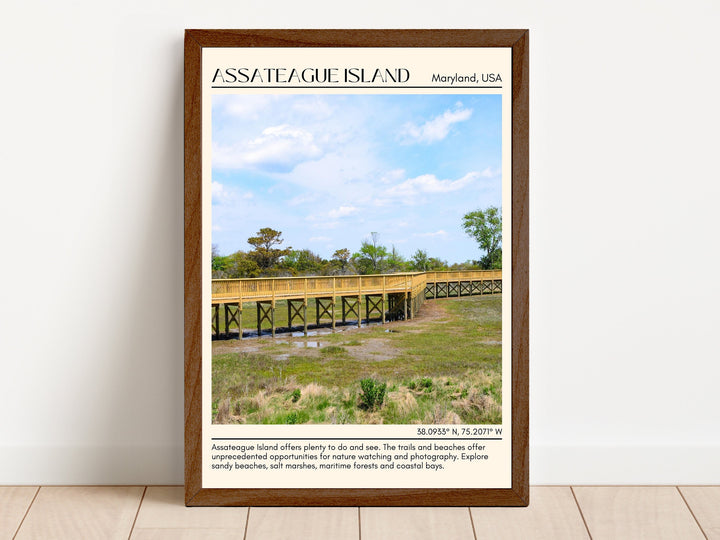 Assateague Island Beach Wall Canvas, USA