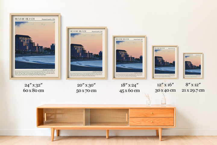 Revere Beach Wall Canvas, USA