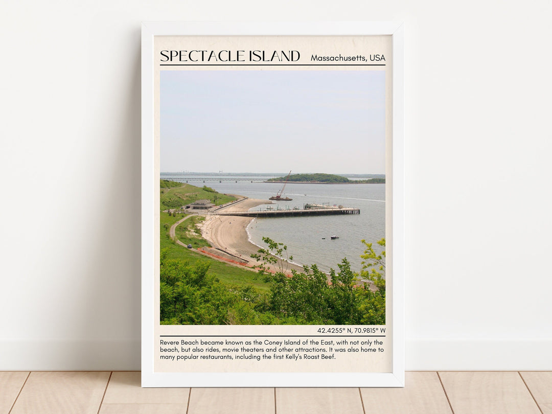 Spectacle Island Wall Canvas, USA