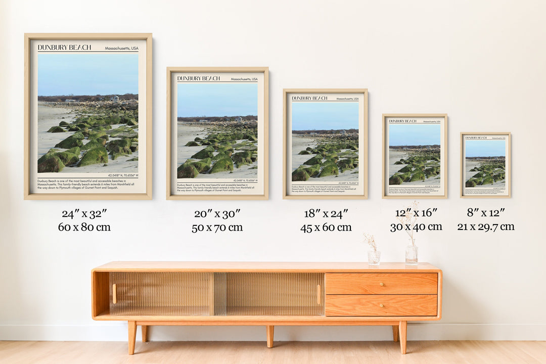 Duxbury Beach Wall Canvas, USA