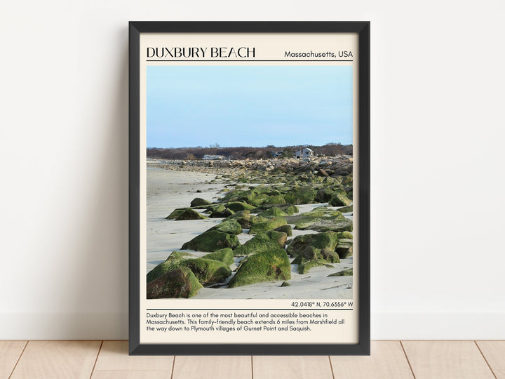 Duxbury Beach Wall Canvas, USA