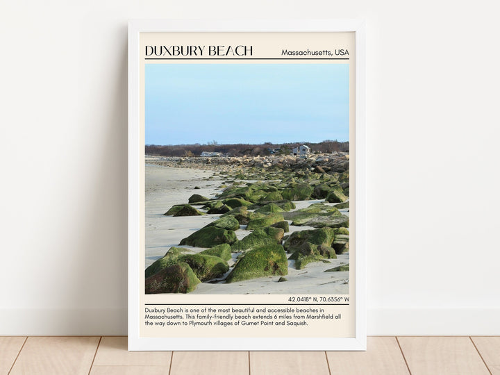 Duxbury Beach Wall Canvas, USA