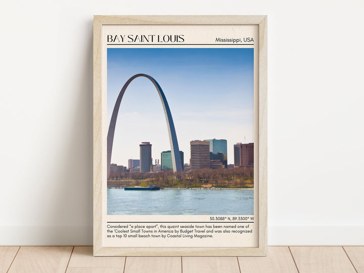 Bay Saint Louis Wall Canvas, USA