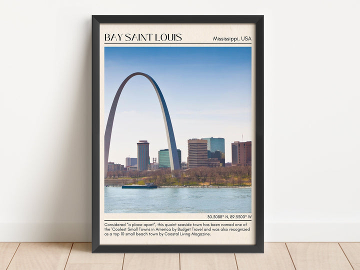 Bay Saint Louis Wall Canvas, USA