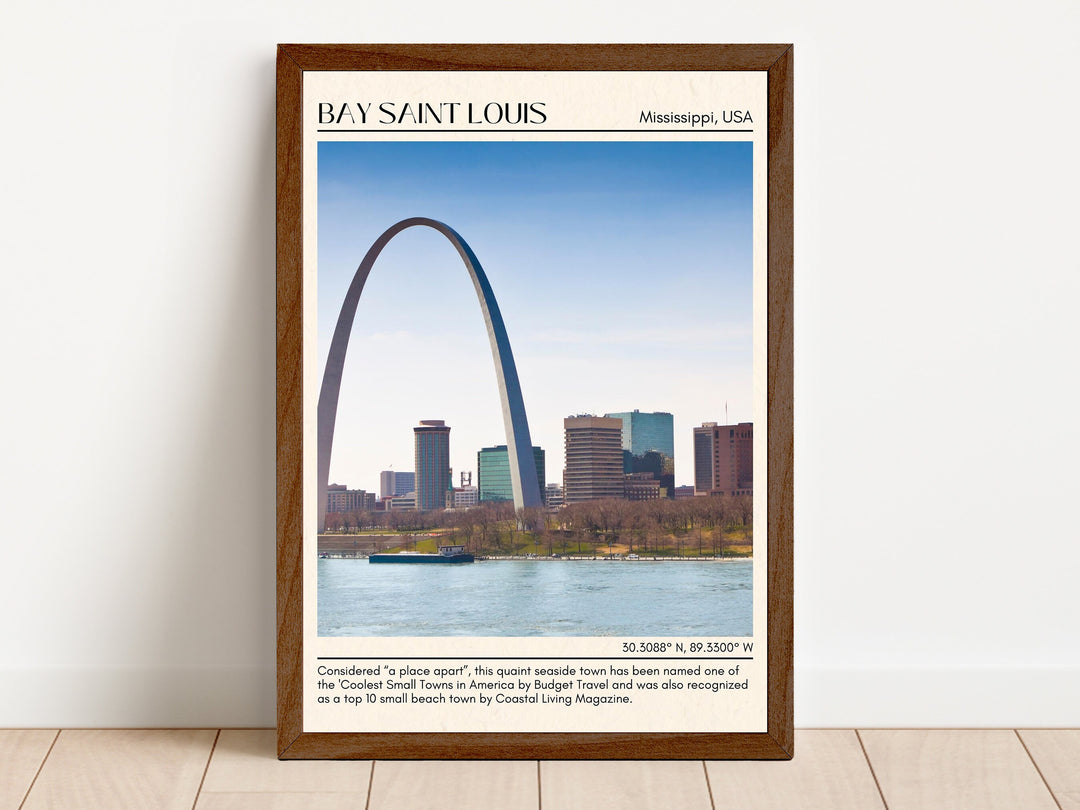 Bay Saint Louis Wall Canvas, USA