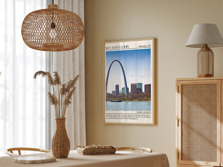 Bay Saint Louis Wall Canvas, USA