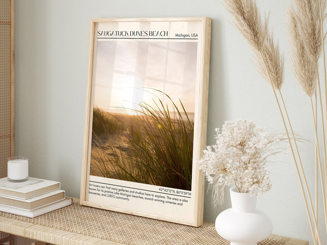 Saugatuck Dunes Beach Wall Canvas, USA