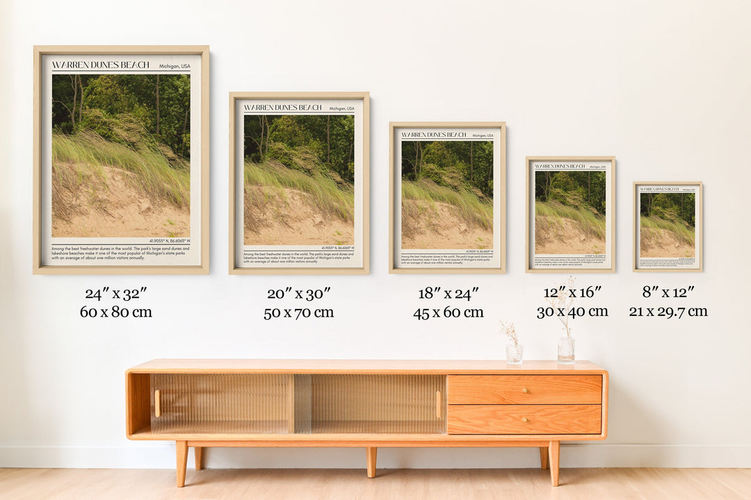 Warren Dunes Beach Wall Canvas, USA