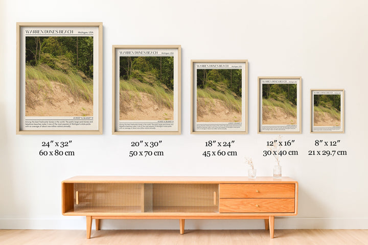 Warren Dunes Beach Wall Canvas, USA