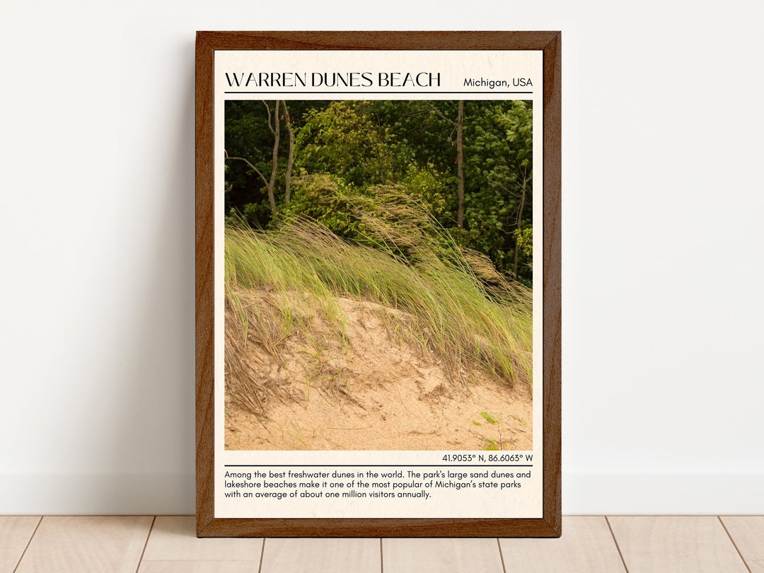 Warren Dunes Beach Wall Canvas, USA