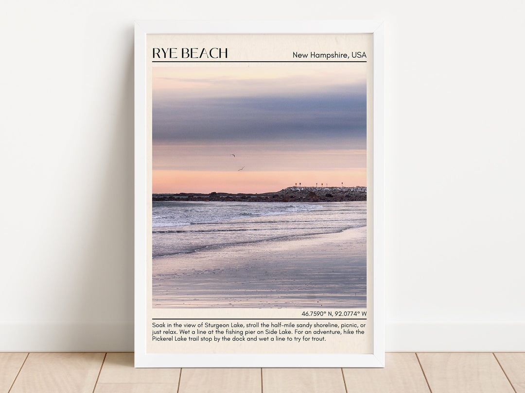 Rye Beach Wall Canvas, USA