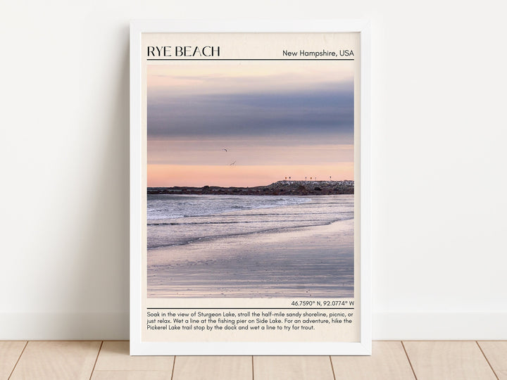 Rye Beach Wall Canvas, USA