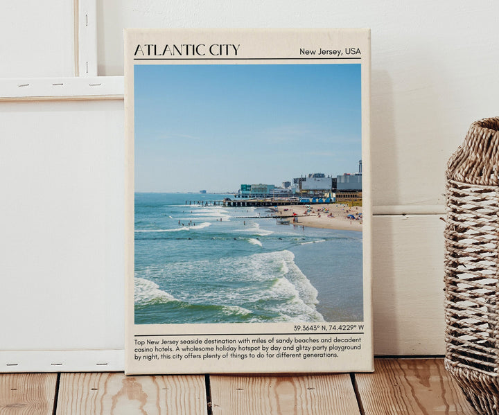 Atlantic City Wall Canvas, USA