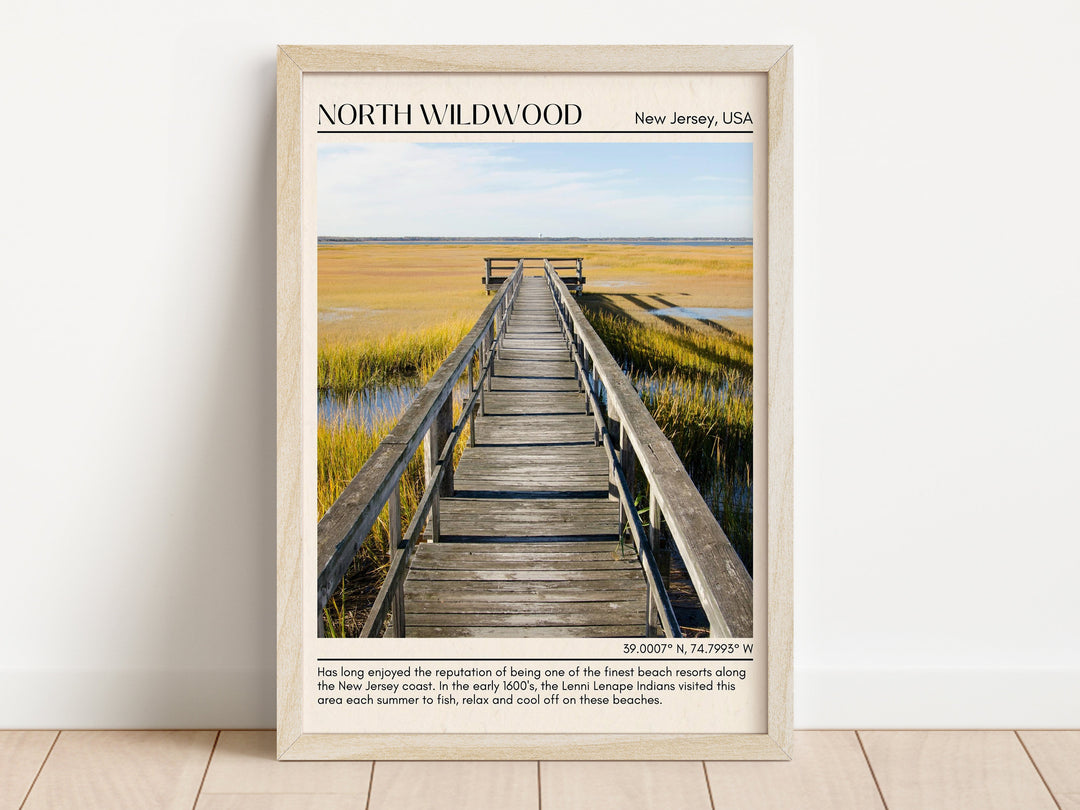 North Wildwood Wall Canvas, USA