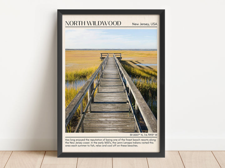 North Wildwood Wall Canvas, USA