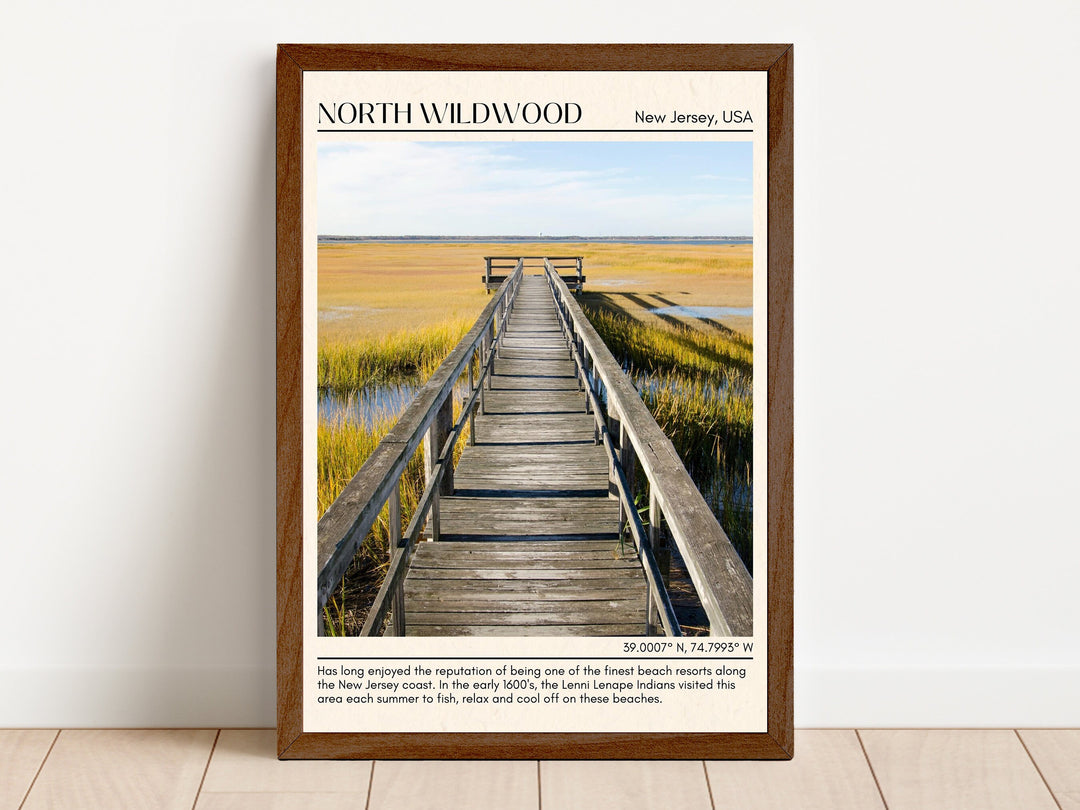 North Wildwood Wall Canvas, USA