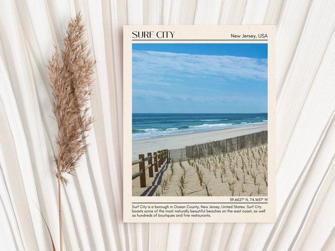 Surf City Wall Canvas, USA