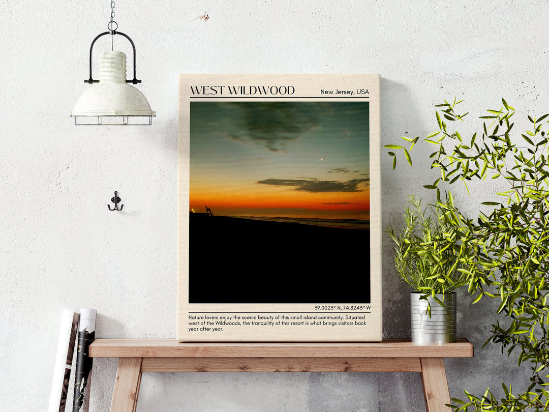 West Wildwood Wall Canvas, USA