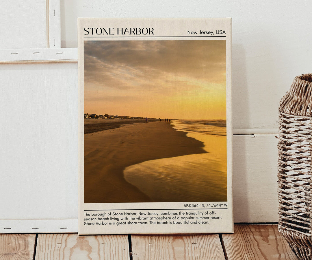 Stone Harbor Wall Canvas, USA