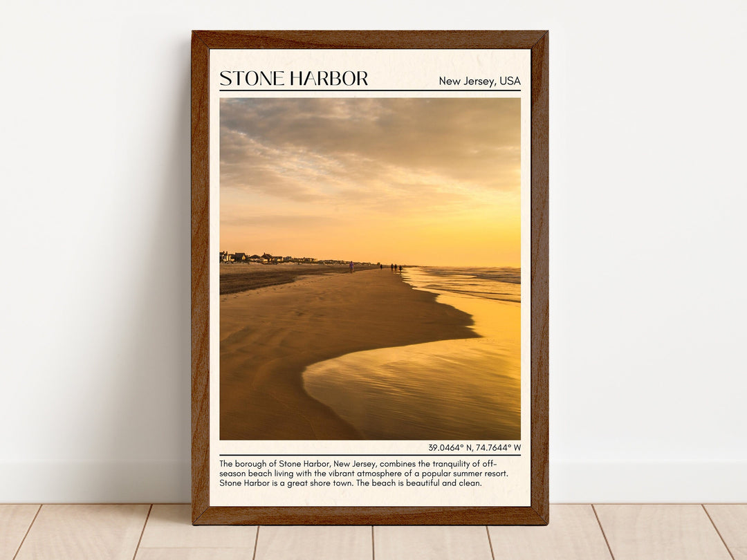 Stone Harbor Wall Canvas, USA