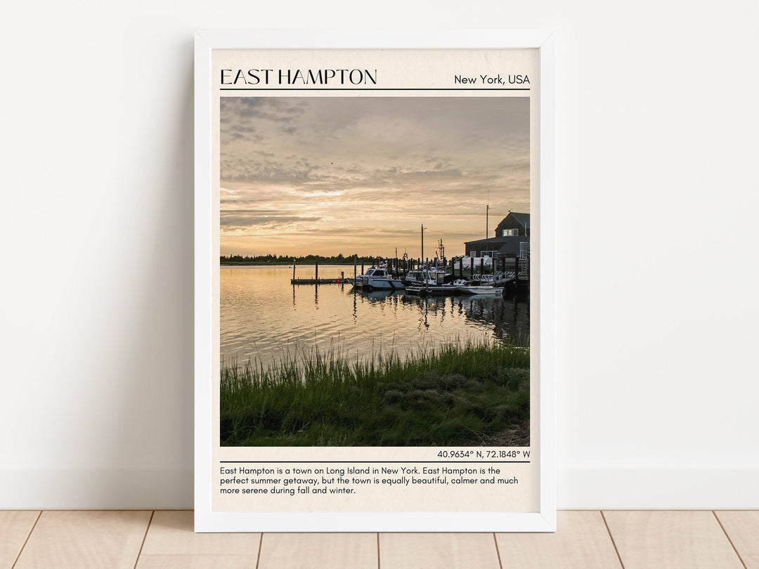 East Hampton Wall Canvas, USA